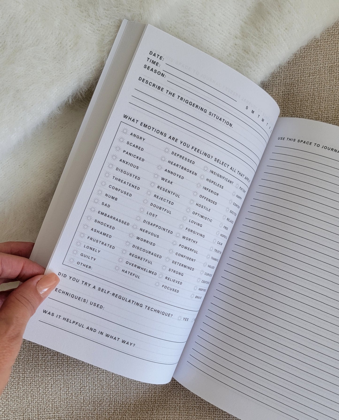 It's Bigger Than the Trigger: A Wellness Journal for Mental & Emotional Health